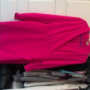Hot pink cremieux dress
